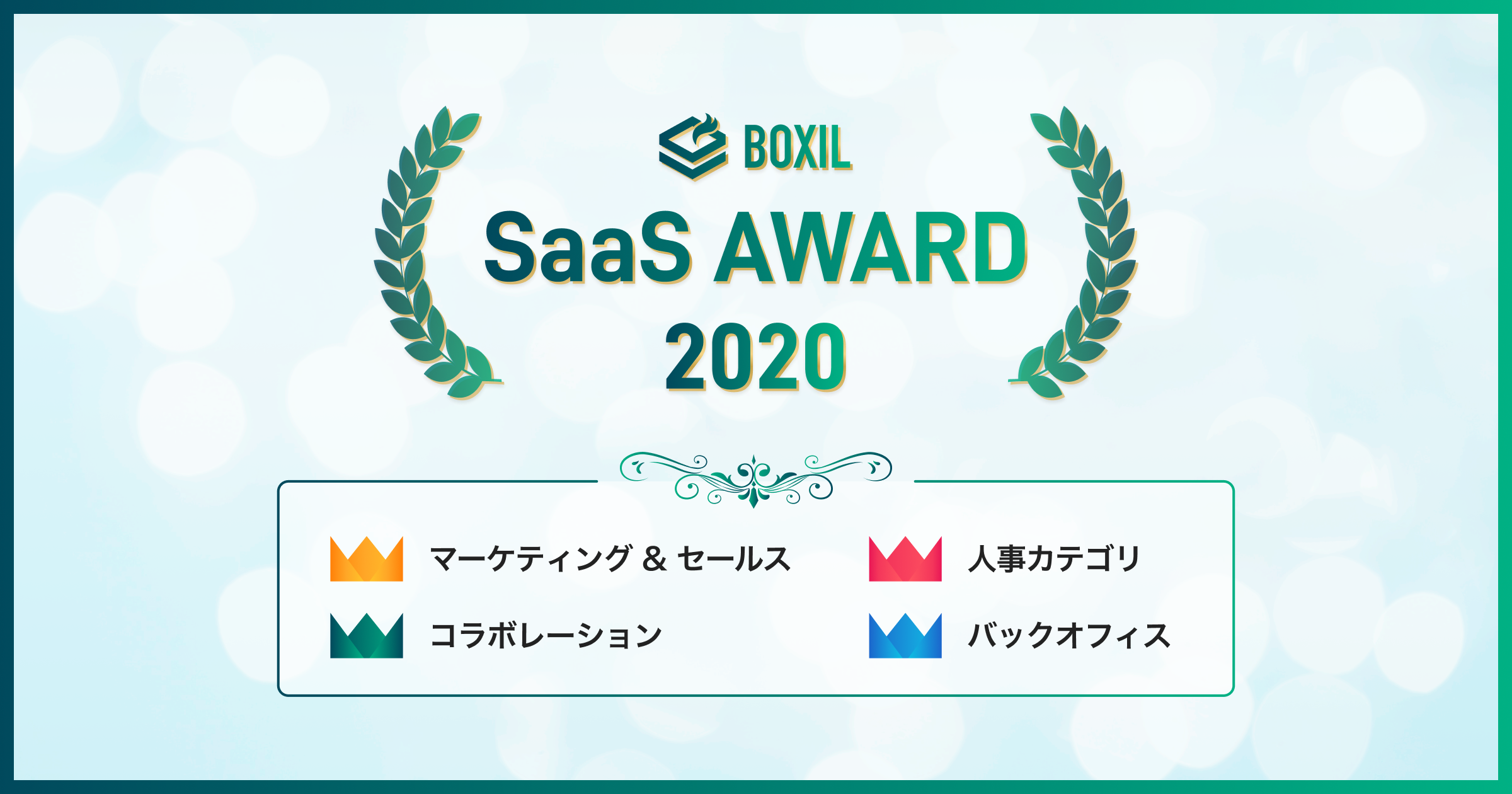 BOXIL SaaS AWARD 2020 "今評価されているSaaS"とは by ボクシル | ボクシルSaaS